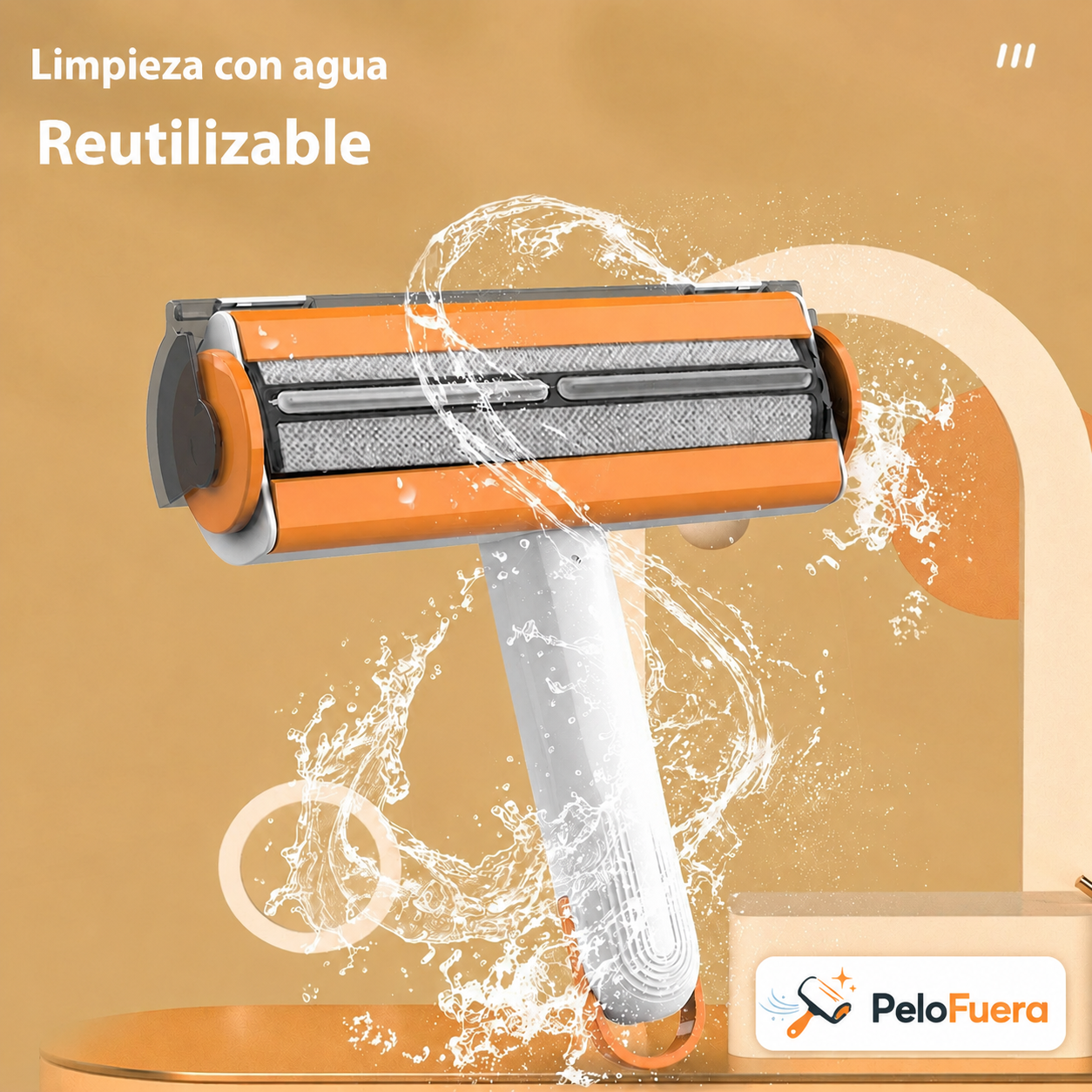 Rodillo Quitapelos Reutilizable PeloFuera™